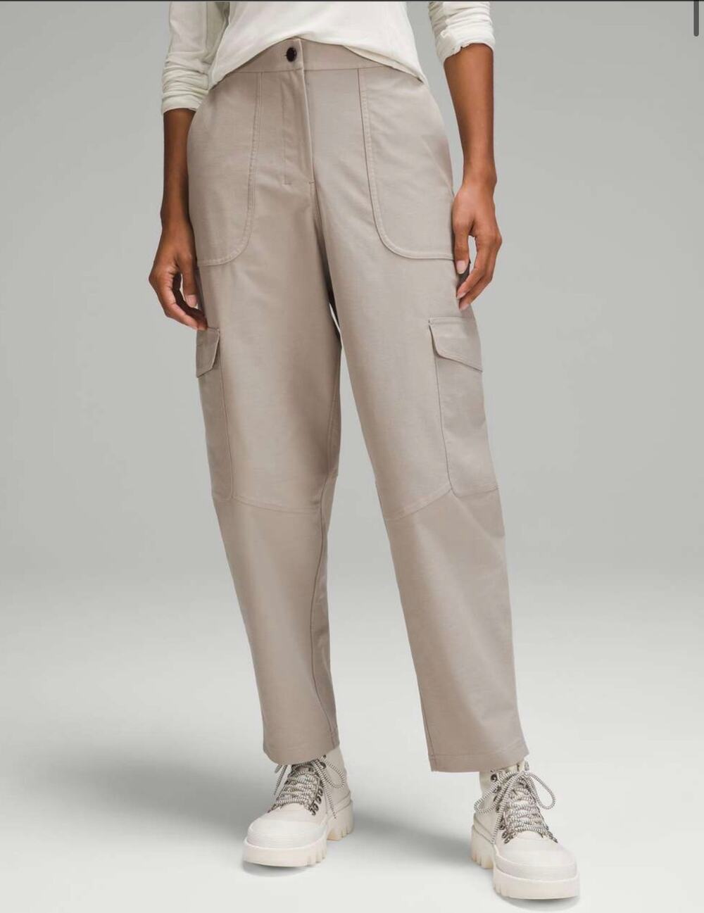 Lululemon Light Utilitech Cargo Pocket High-Rise Pant Riverstone Size 29 W5ENBS